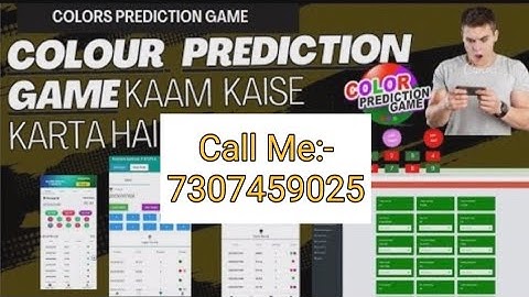 color prediction admin panel kaise kaam karta hai Colour Prediction Game Admin Pannel Demo,