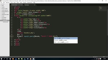 Membuat Program Sederhana Dengan Menggunakan PHP dan HTML