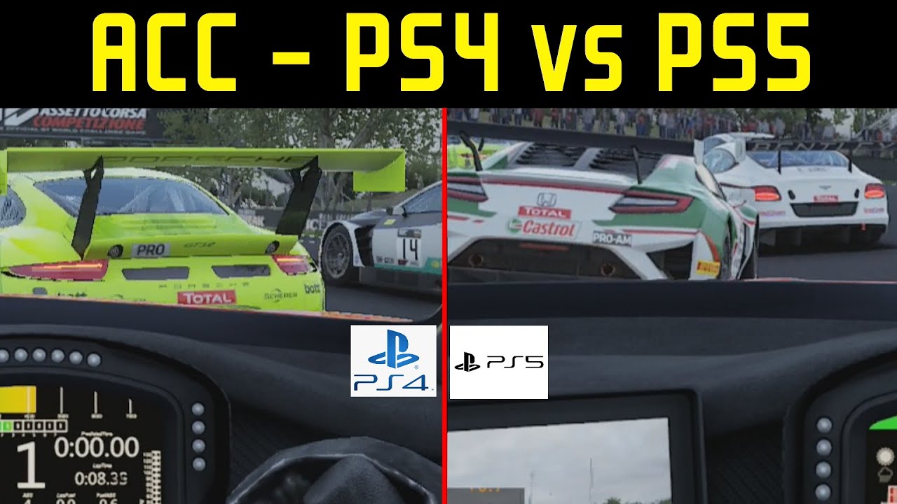 Assetto Corsa Competizione Ps5 Vs Ps4 How Do They Compare Youtube