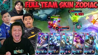 META FULL TEAM SKIN ZODIAC SIAP LAWAN SEMUA META !!