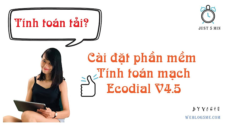 Hướng dẫn cài đặt phần mềm ecodial