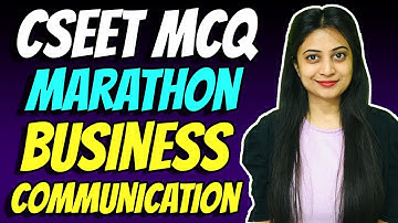CSEET Business Communication MCQ Marathon | Most Expected 150 CSEET MCQs
