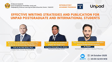 Introductory Academic Program (IAP) Series 3