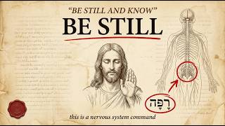 "Be Still and Know" Is a Nervous-System Command, Not a Suggestion