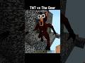 Minecraft : TNT vs 99 Night The Deer #minecraft #shorts