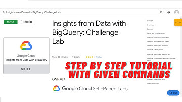Insights from Data with BigQuery: Challenge Lab || Qwiklabs || Google Cloud Platform || GSP318