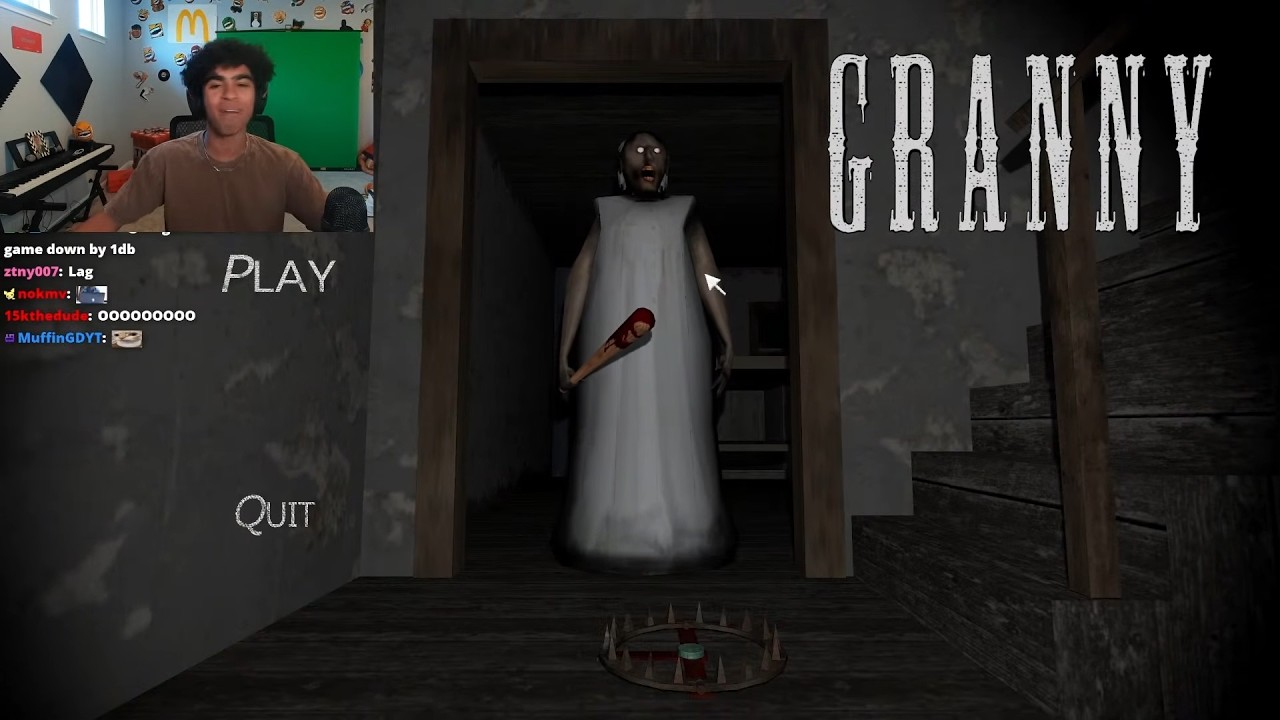 PLAYING GRANNY FOR THE FIRST TIME