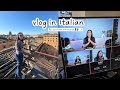 Italian vlog vi porto al lavoro con me in centro a roma lultimo libro che ho letto sub