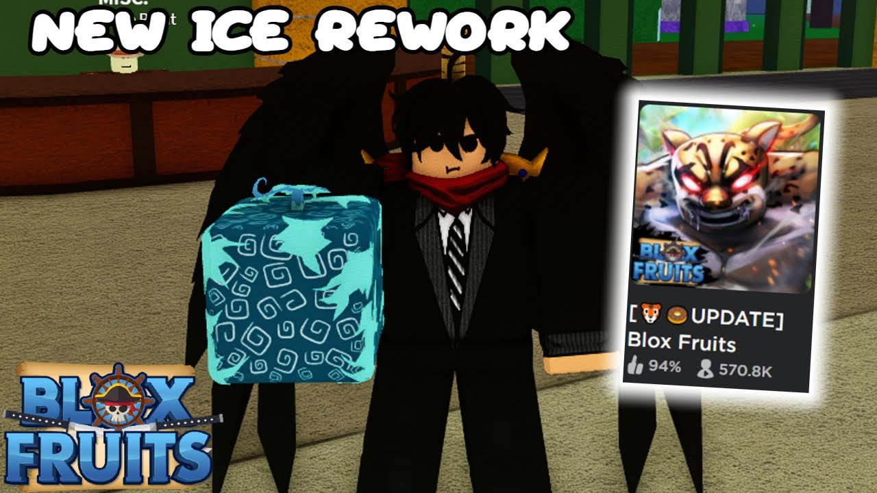 NEW* ICE REWORK IS INSANE IN THE NEW BLOX FRUIT UPDATE 17 PART 3 UPDATE ! 