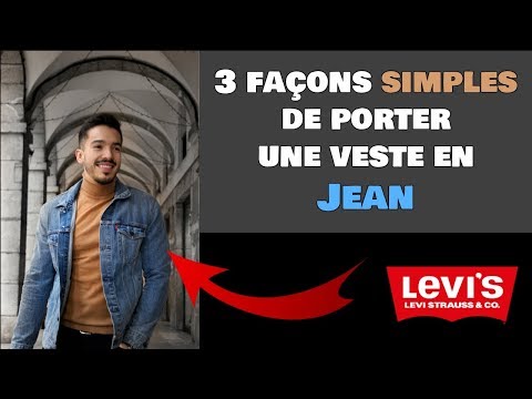 Vidéo: 3 manières de porter une veste en daim