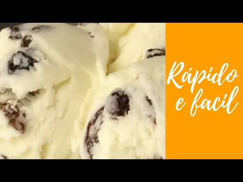 Como fazer sorvete de creme