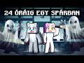 24 ÓRÁIG A SPÁRBAN VOLTAM A MINECRAFT-BAN 😱