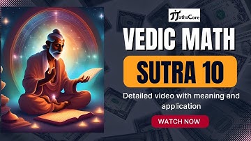 Vedic math Sutra 10 | Yavadunam | 16 sutras of Vedic mathematics | @mathscore93