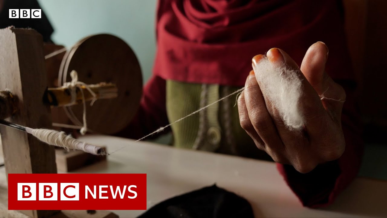 Reviving Kashmir's traditional pashmina industry - BBC News