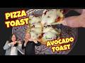 Desayuno Perfecto!! Tostadas de Aguacate y Pizza con un toque Japonés