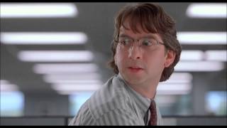 Office Space - Floppy disk / virus install scene