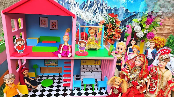 Barbie Doll All Day Routine In Indian Village/Sita Ki Kahani Part-359/Barbie Doll Bedtime Story||