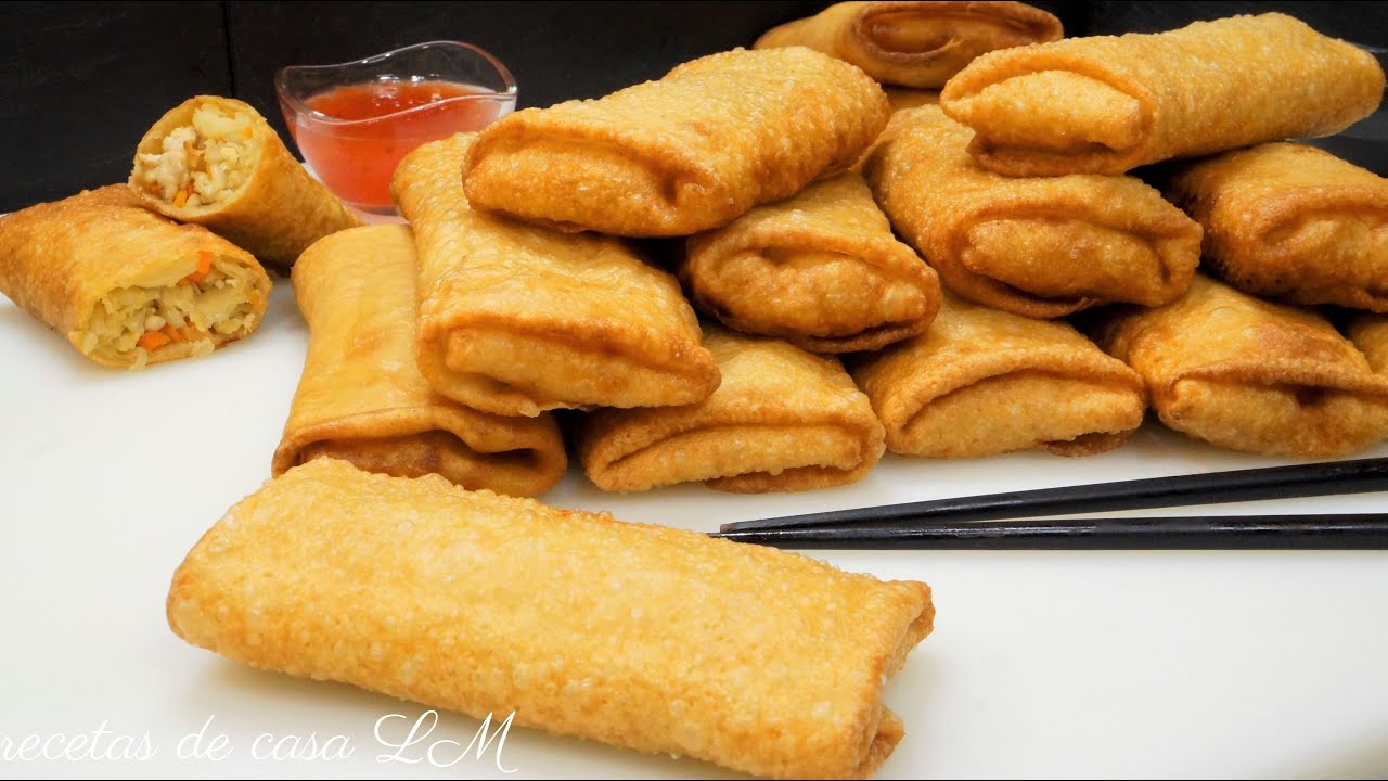 ▷ Rollitos de Primavera Caseros