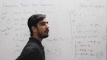 (Part 2) Output Finding CBSE previous year Questions in JAVA  Class XI - XII -I.P by Tech Shubham