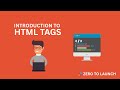 Introduction to HTML tags