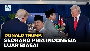Presiden AS Donald Trump Beri Pujian Khusus untuk Prabowo di KTT Perdamaian Gaza