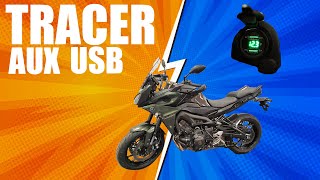 MT09 Tracer 900 Auxiliary USB power installed