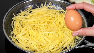 Just pour the eggs over the potatoes! Top 2 recipes for potatoes with eggs!