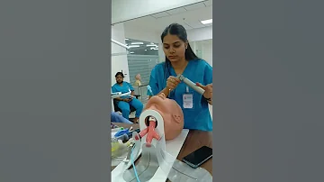 Endotracheal Intubation pratice #anesthesiology student.