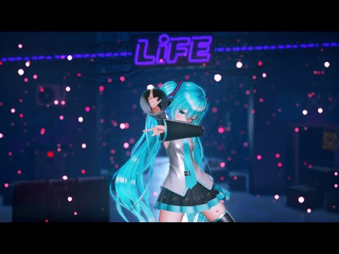 【MMD】 ヒアソビ 『げのげ式ミク』