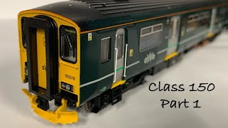 Opening the GWR class 150 by Bachmann part 1
