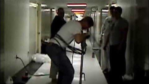 How To Ride a Floor Buffer - Proper Technique