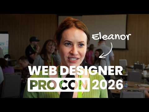 Web Designer PRO CON 2026 Testimonial - Eleanor
