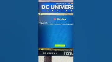 Dcuo Test Server: Still unavailable