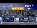 2022 Hyundai IONIQ 5 vs Tesla Model 3 - The $60K EV Challenge