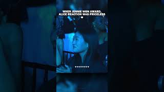Alice Reaction Was Priceless Jennie Won The Billboard Force Award
