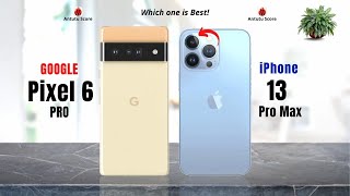 Google Pixel 6 Pro vs iPhone 13 Pro Max | Full Comparison || Specs, Camera, Battery & Price