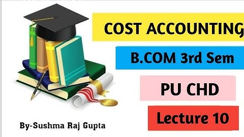 Cost Accounting/Material  Control Techniques /B com 3rd sem/BBA/lect. 9