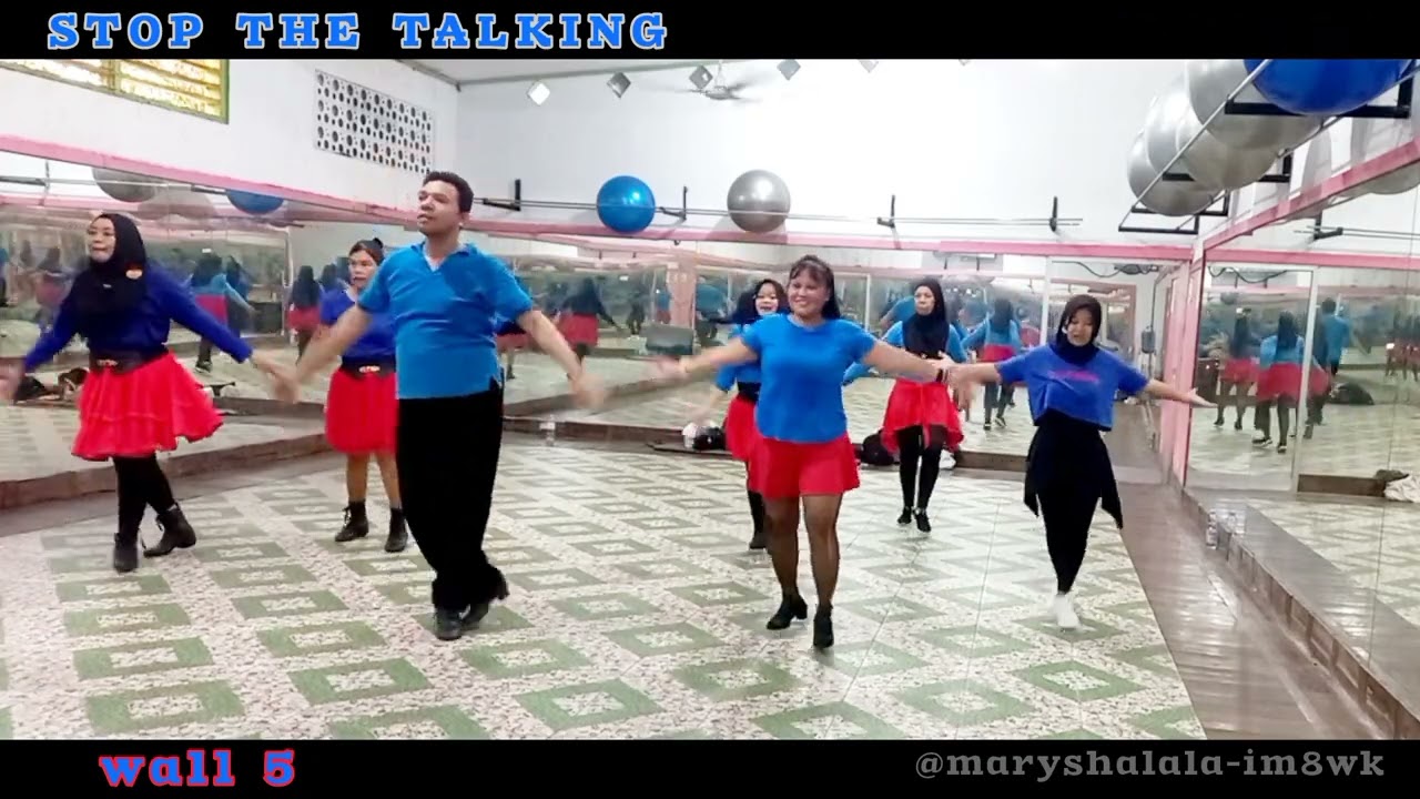 STOP THE TALKING / Line dance / choreo Joey Warren