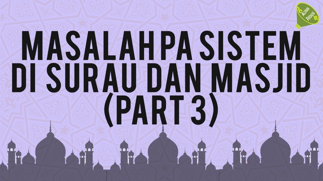 pa sistem masjid