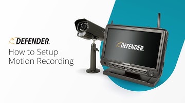 How to Setup Motion Recording | PhoenixM2