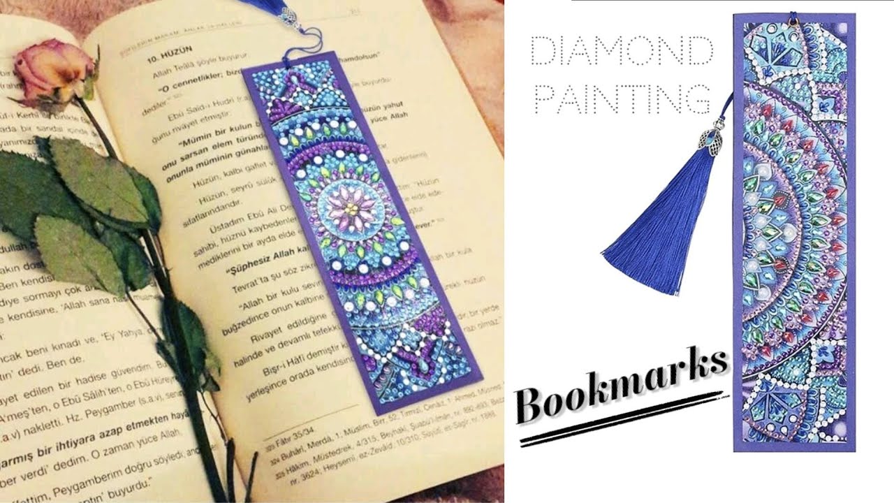 Diamond Painting, DIY Diamond Painting Bookmark