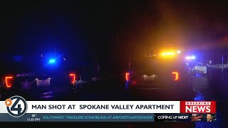 Man shot at Spokane Valley apartment complex suspect in custody