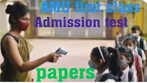 AMU/CLASS-1 Previous years paper 2021 2022 f 2022 2023 entrance preparation l first class l 1st #amu