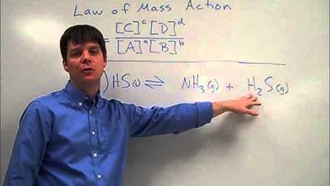 Writing Equilibrium Expressions - Mr Pauller