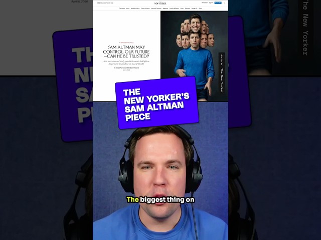 Do you trust Sam Altman? #Vergecast