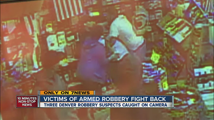 Victims of armed robbery fought back
