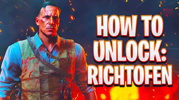 HOW TO UNLOCK RICHTOFEN IN BLACKOUT!/EASY WAY TO UNLOCK BLACKOUT CHARACTER RICHTOFEN! (COD BO4)