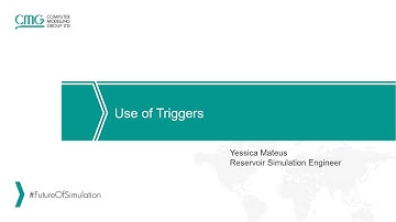CMG Tutorial: Trigger Definition