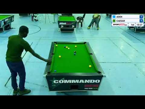 JOSEPH ADEN vs CHANDIGA CEASAR | BLACKBALL ESTHER KALUNGU'S EAST \u0026 SOUTHERN AFRICA TOURNAMENT 2021