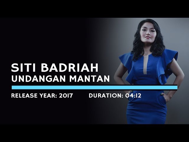 Siti Badriah - Undangan Mantan (Karaoke Version) class=